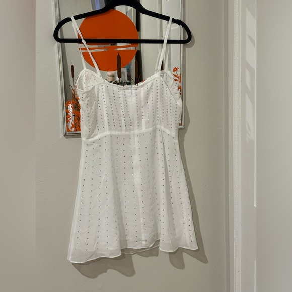 Superdown Embellished Rbinestone mini dress - Picture 3 of 7